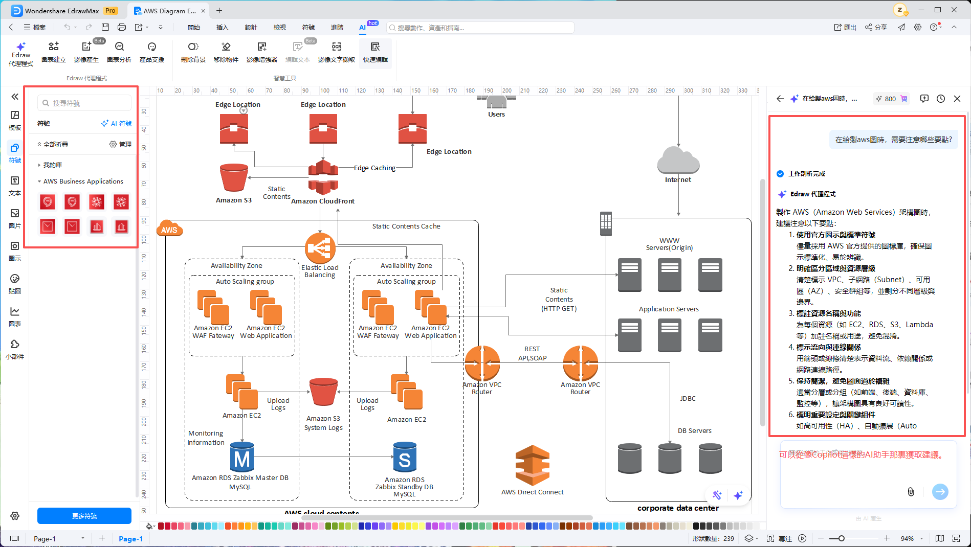 系統架構圖怎麼畫-系統架構圖製作工具：edrawmax