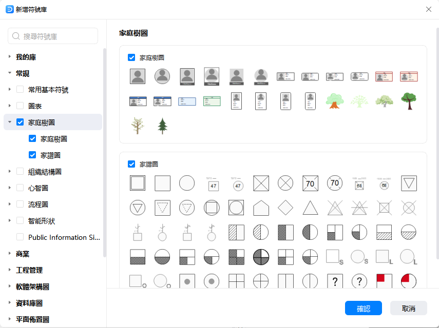 家族樹怎麼畫-家 系圖 繪製方式 EdrawMax2