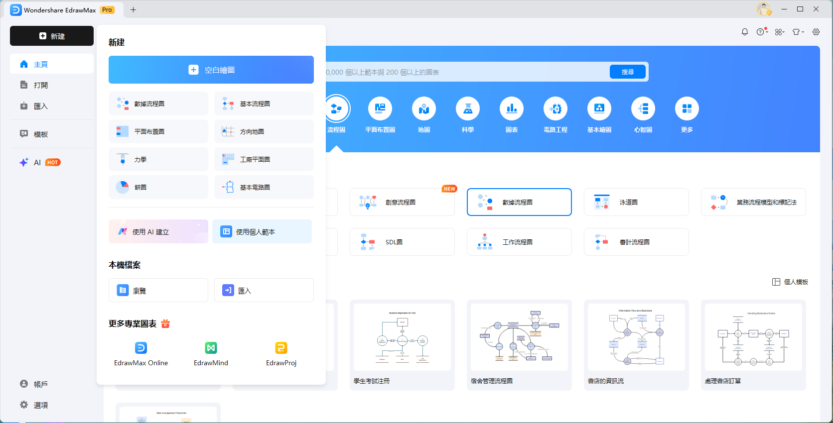 應付帳款流程圖製作-edrawmax