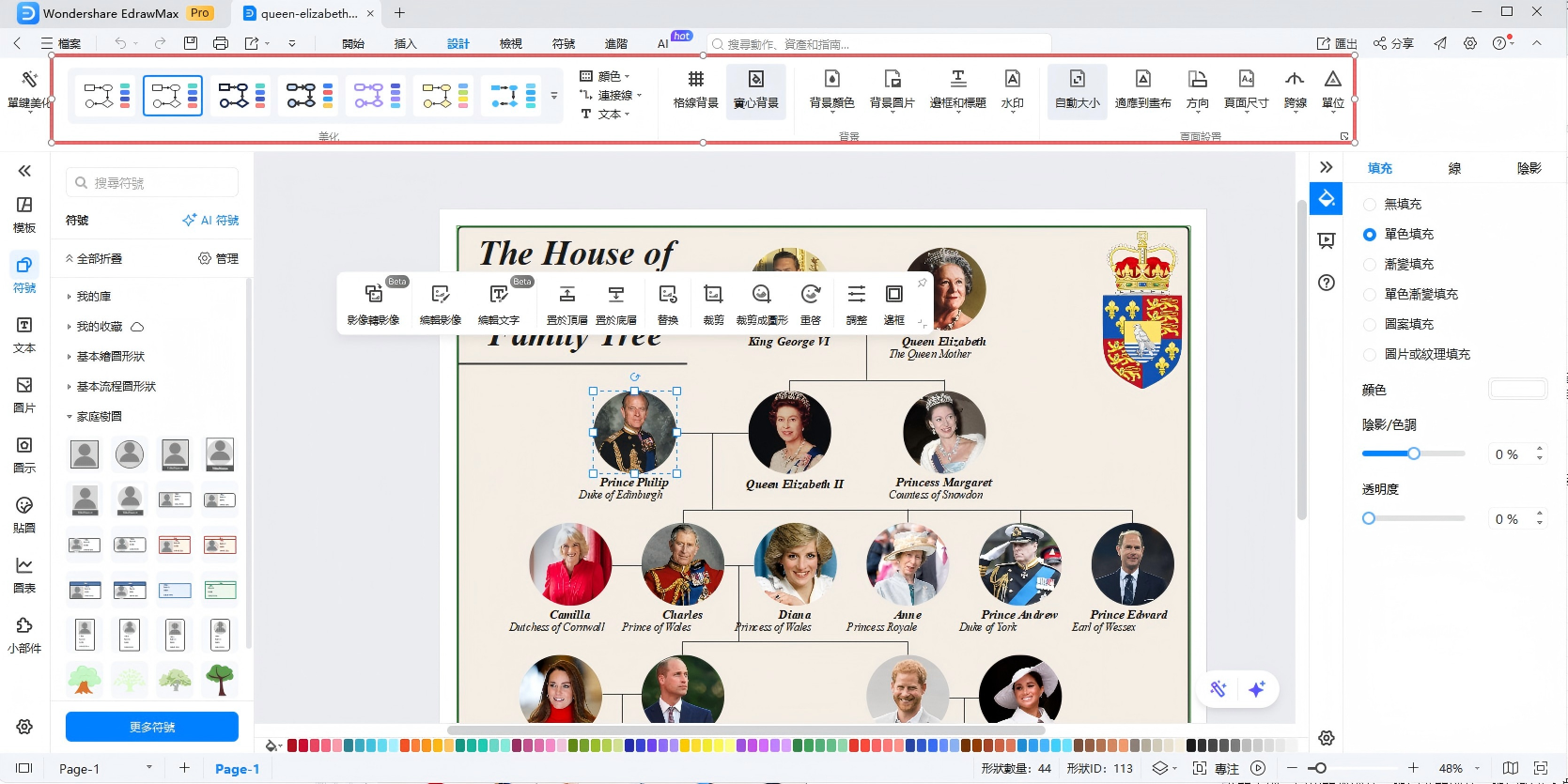 家族樹-變更設計