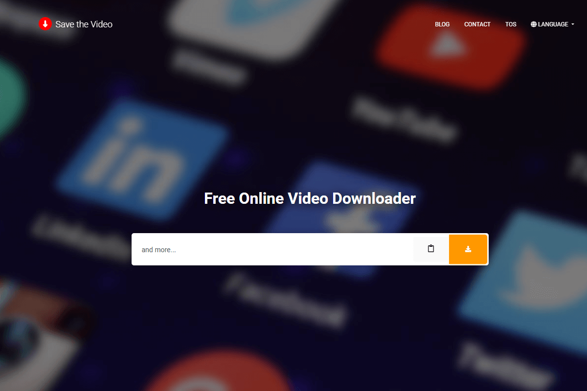 線上下載器：SaveTheVideo