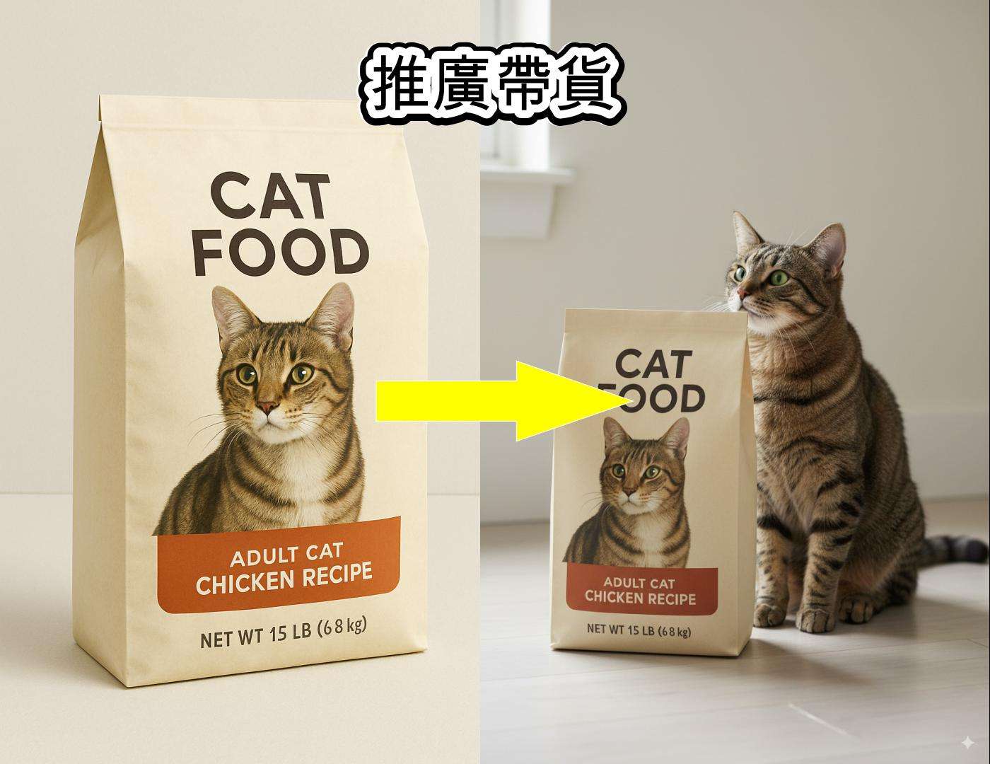 生成帶貨效果圖