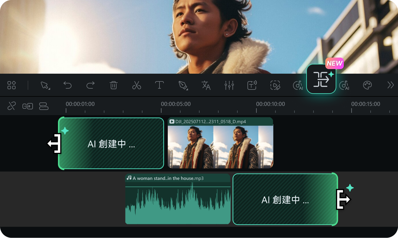 靈活掌控時長 ai
