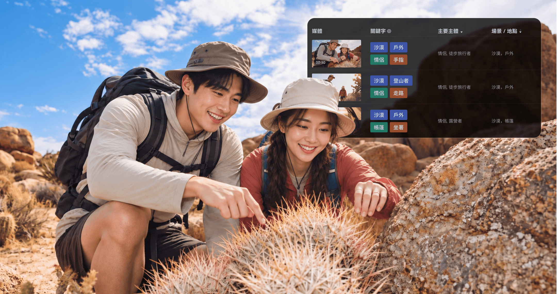 Filmora for Mac AI 媒體分析
