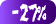 27% off